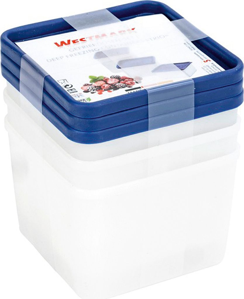 WESTMARK Trio mrazicích nádob 1,25 l 3ks Obrázek produktu 