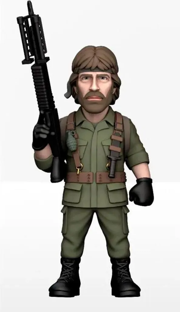 Figurine Minix Chuck Norris en vinyle résistant édition limitée - 13