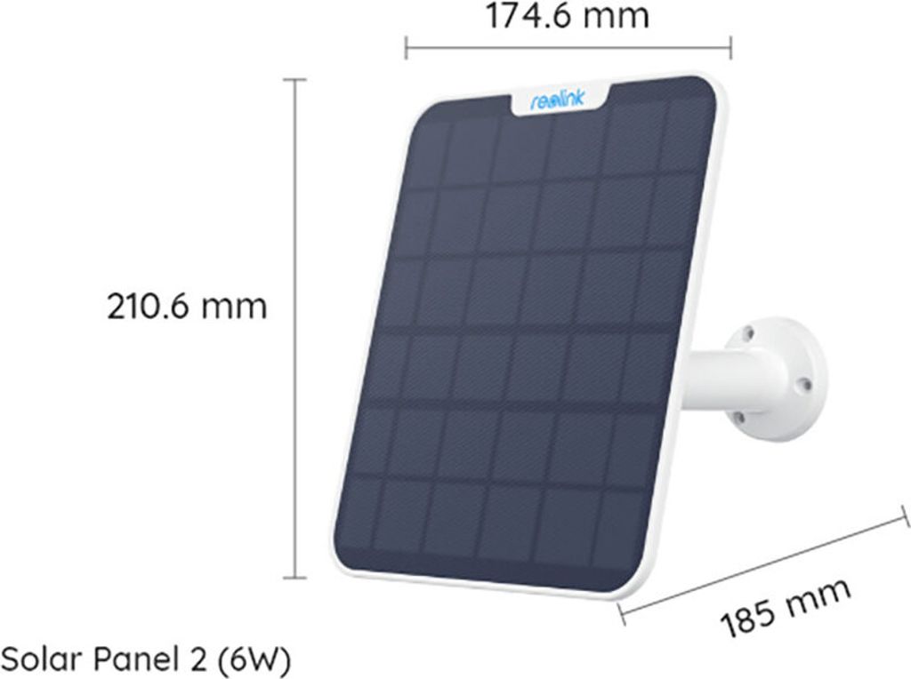 Reolink Solar Panel 2 Weiß 5.8W Produktbild 14