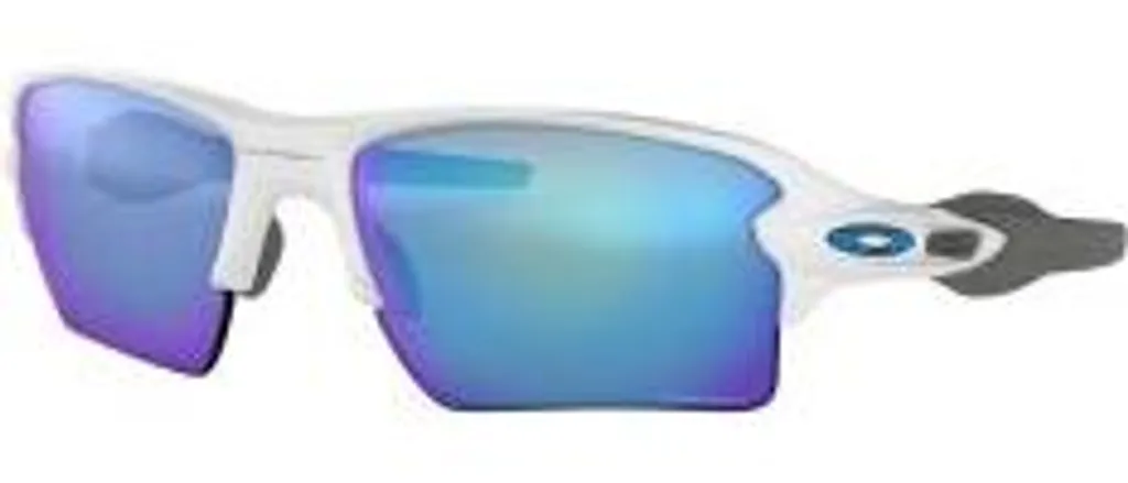Oakley Flak 2.0 XL Prizm Sapphire : Monture Blanche et Haute Vision