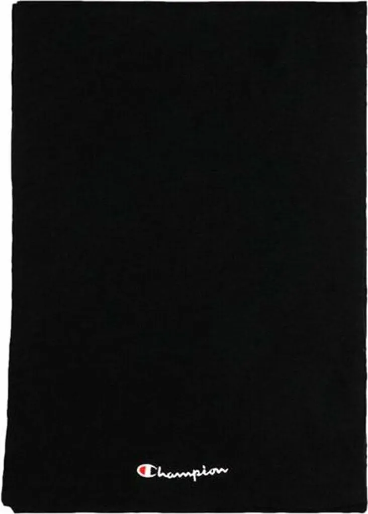 Écharpe Champion noire anti-pilling et chaude modèle 806066-KK001