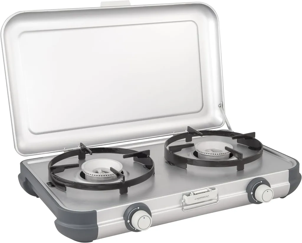 Réchaud à gaz Cuisine de camping 2 CV Campingaz pour repas en extérieur