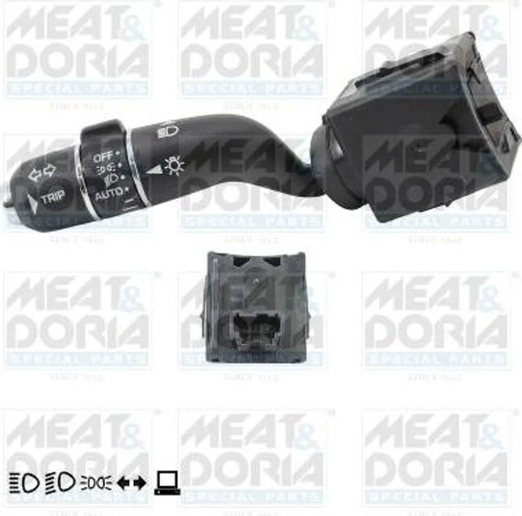 Commodo de phare et clignotant MEAT & DORIA 231628 compatible Jaguar XF