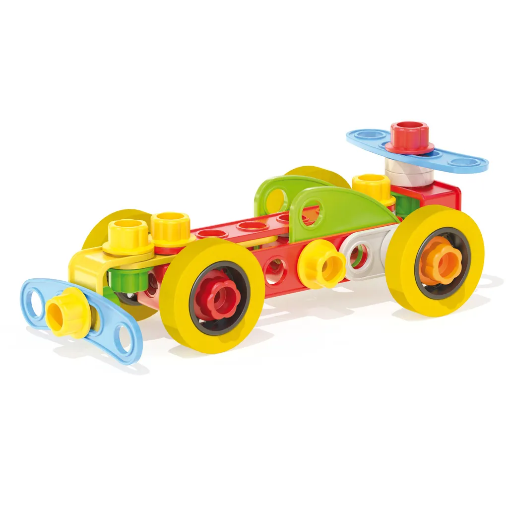 Jeu de construction Quercetti Tecno Jumbo 72 pièces - Kit d'assemblage - 6