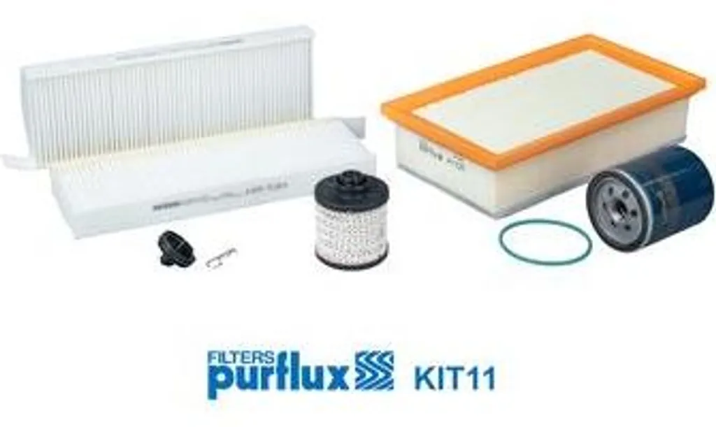 Kit de filtres PURFLUX KIT11 OE pour C5 Jumpy Spacetourer et Vivaro