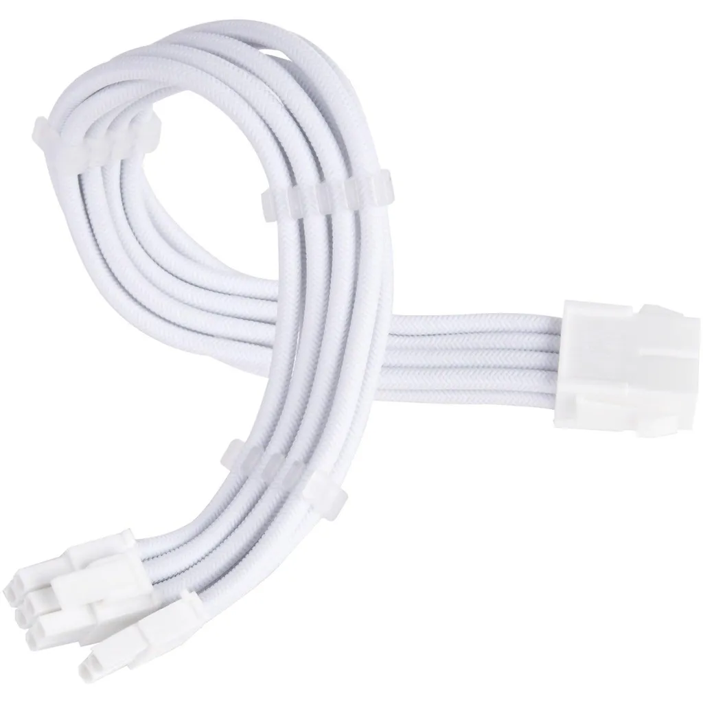 Câble PCI-E 8 Broches Souple SST-PP07E-PCI8W-V2 : Fini les Fils Rigides