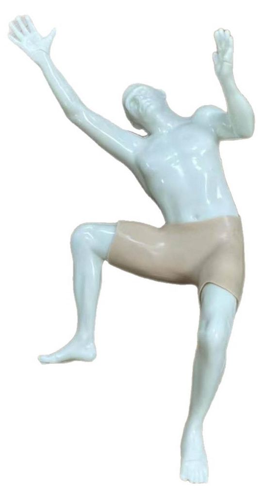 Klettermann-Figur, selbstklebend, moderne Wanddekoration, Kletterstatue für Zuhause, Büro, Schlafzimmer, Wohnzimmer