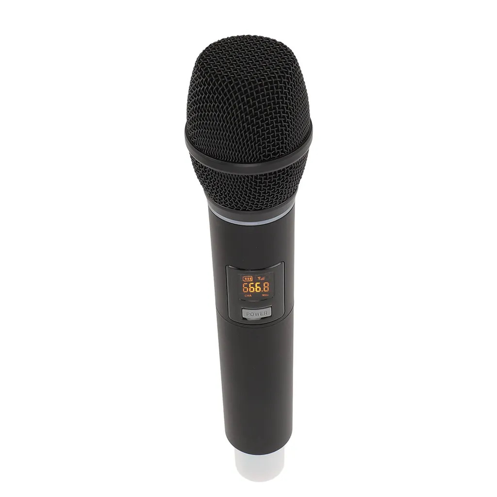 Microphone sans fil pour karaoké et mariage avec batterie rechargeable