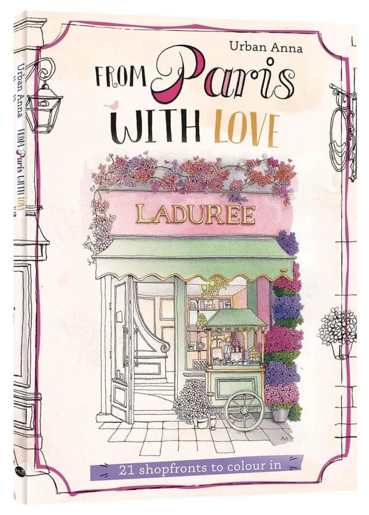 Livre de Table From Paris With Love en Anglais - Édition Album Photo Luxe