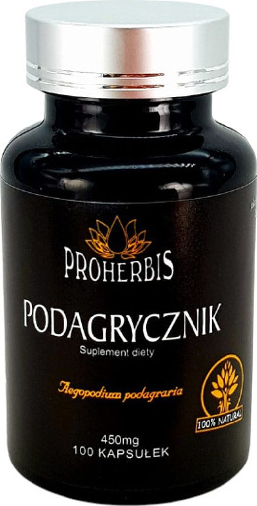 Giersch 450 mg gegen Entzündungen Proherbis 100 Kapseln Produktbild 