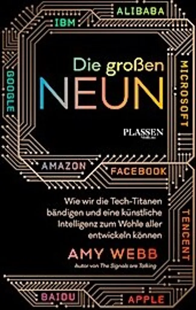 Livre Die großen Neun essai sur le futur de l'intelligence artificielle