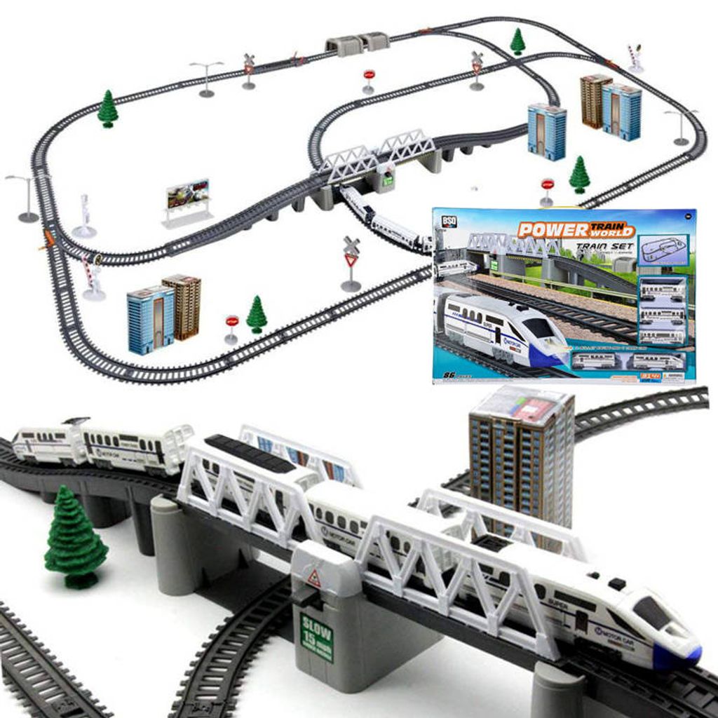 Dlhá moderná elektrická železnica 914cm RC0464 Obrázok produktu 