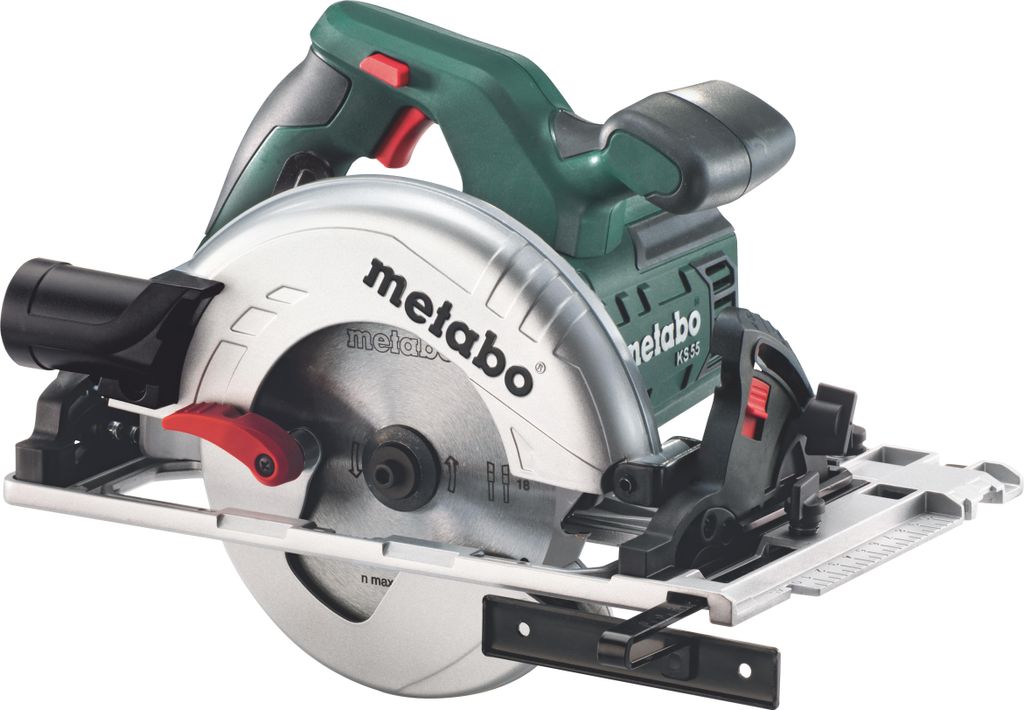 Przenośna pilarka tarczowa Metabo KS 55 FS z tarczą Zdjęcie produktu 