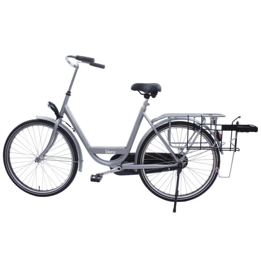 Comment Transporter une Poussette à Vélo ? Solution Buggy-Mee Noir Métal - 3