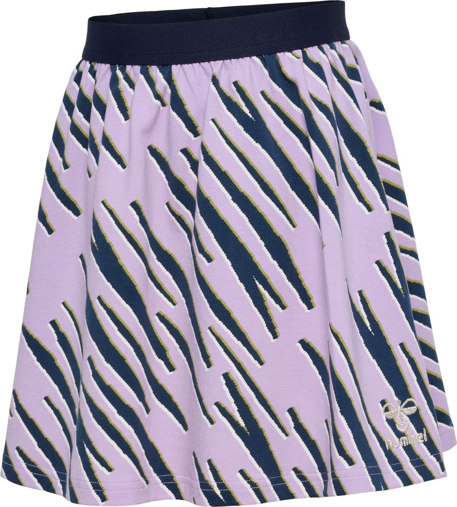 hummel hmlRUSHY AOP SKIRT - ORCHID BLOOM - 140