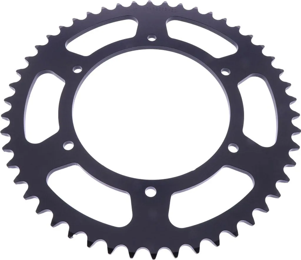 Couronne de transmission 50 dents pas 520 noire diamètre interne 136