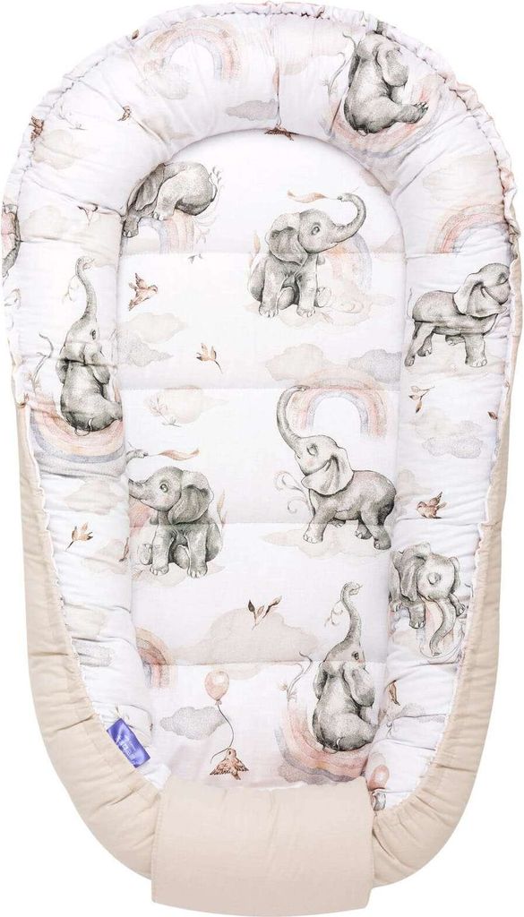 JUKKI Baby Nestchen 5tlg BAUMWOLLE SET für Neugeborene Produktbild 9