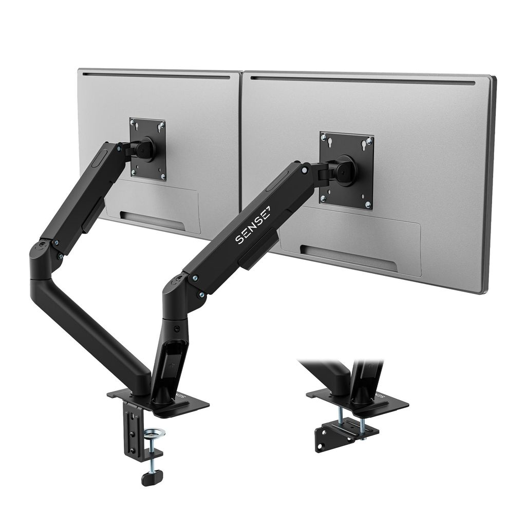 SENSE7 Hanglamp, dubbele monitorhouder, geschikt voor Productafbeelding 