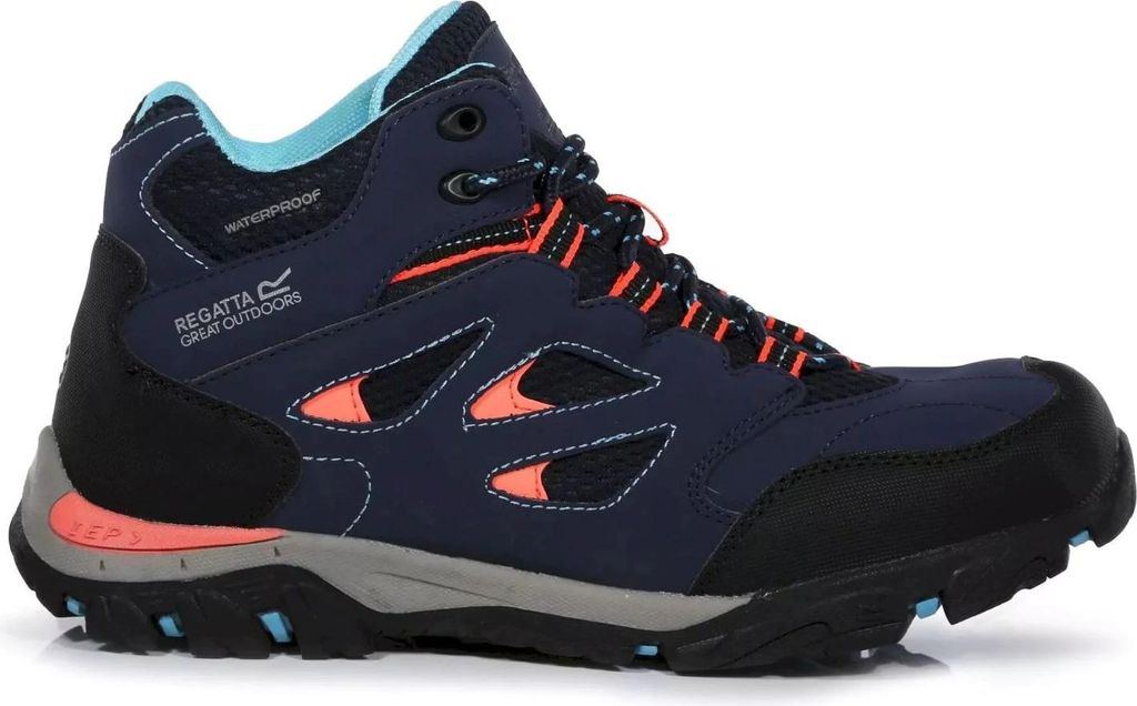 Regatta Holcombe Iep Mid Kinder-Trekkingschuhe wasserdicht blau 31