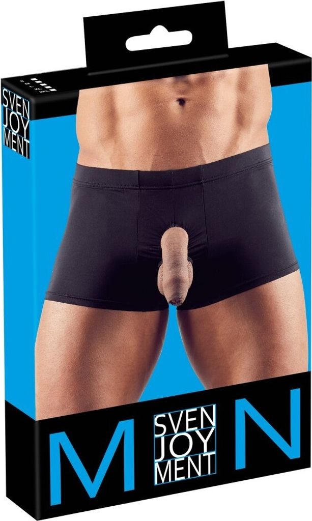Svenjoyment Bokserki męskie XL czarne z anatomicznymi Zdjęcie produktu 