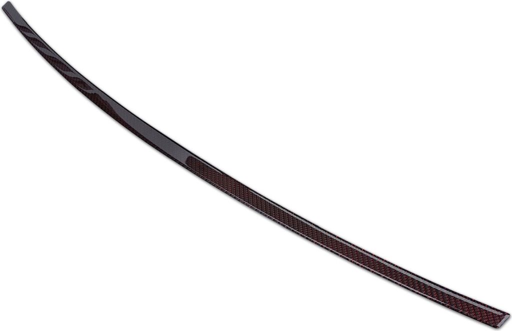 Kofferraumkantenschutz Audi Q3 2011-2018 (rotes Carbon)