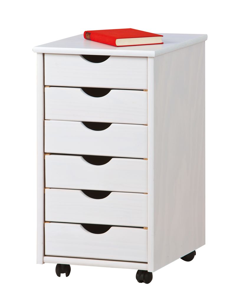 Kommode - Weiß 36x40x65h cm Produktbild 