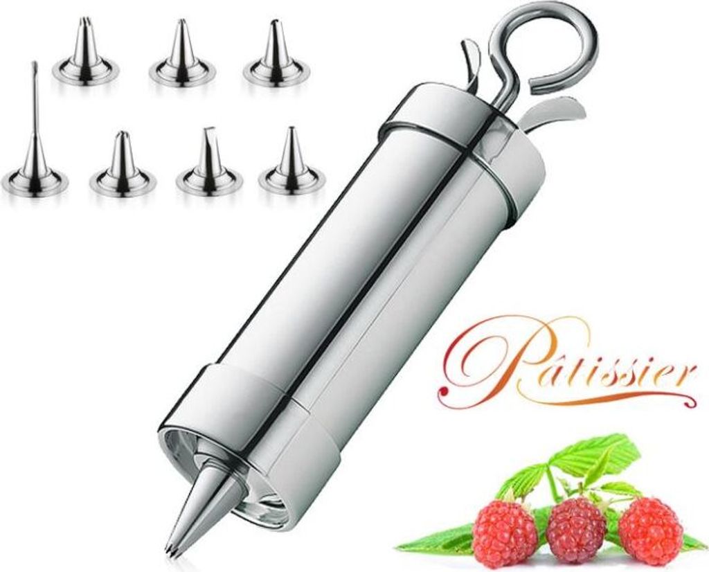 Küchenprofi - Garnierspritze incl. 7 Tüllen Produktbild 