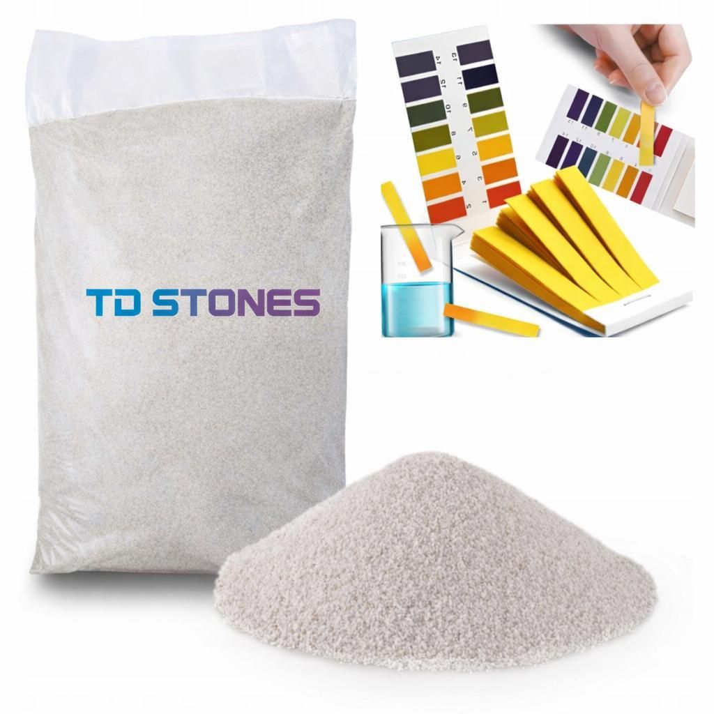 Filtersand für Pool 0,4–0,8 mm 10 kg + pH Teststreifen GRATIS