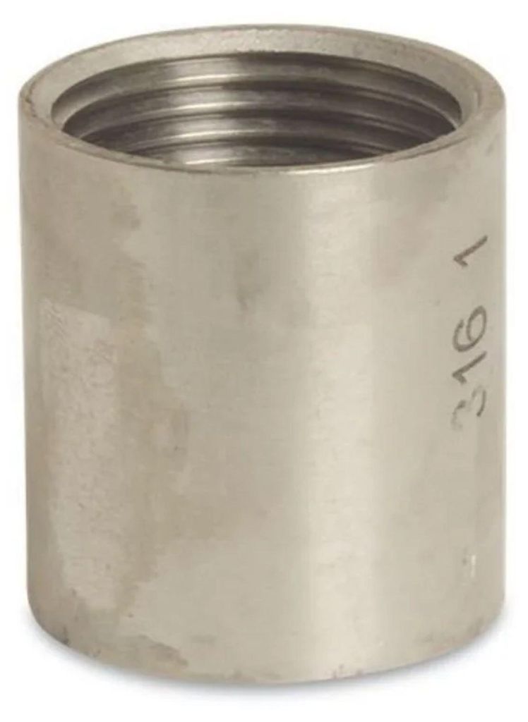 Manicotto Filettato Acciaio Inox 1 Pollice V4A Immagine del prodotto 