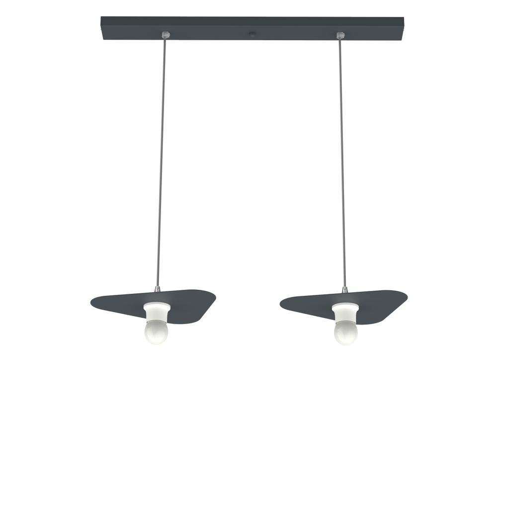 Cloud Pendelleuchte Linear 2 Lichter Einfarbige Matt