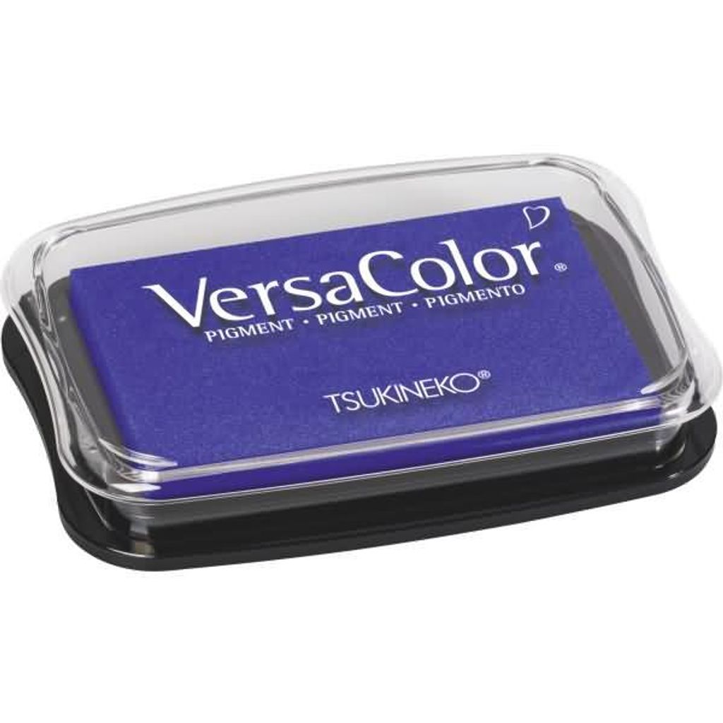 TSUKINEKO 211511850 Stempelkissen VersaColor 10 x 6 cm indigo