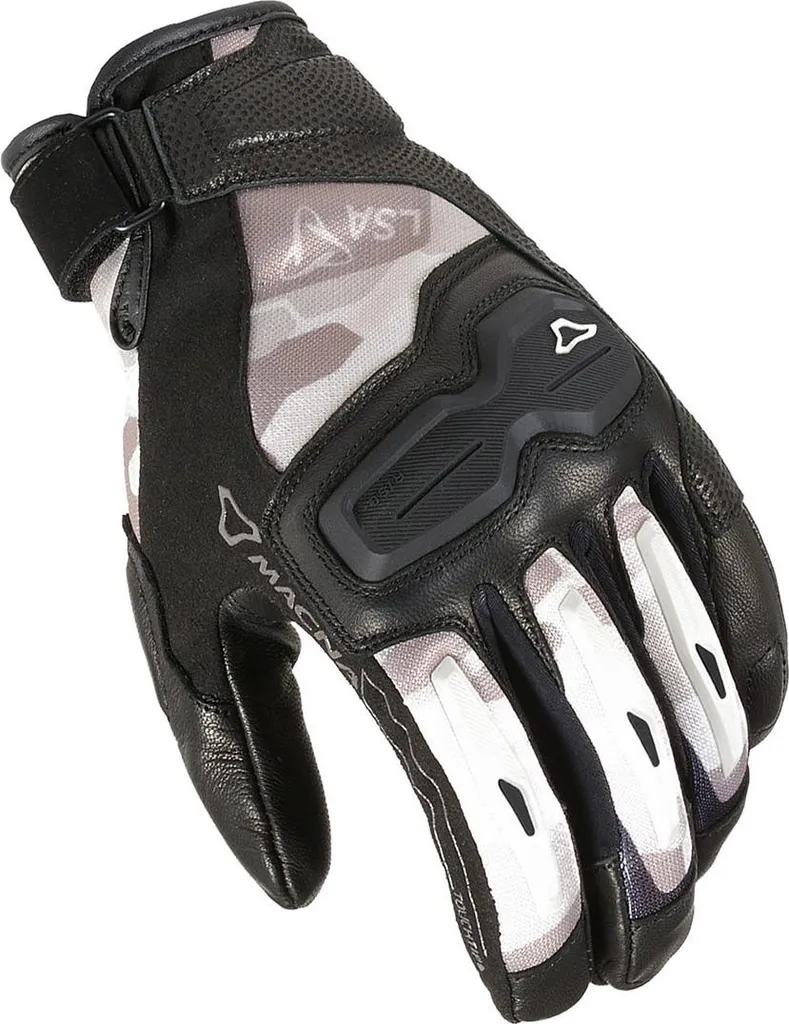 Gants moto femme Macna Haros beige 2XL : idéal route et ville l'été
