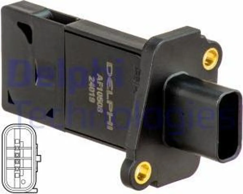 Débitmètre de masse d'air pour Jeep Wrangler et Cherokee série AF10508-12B1