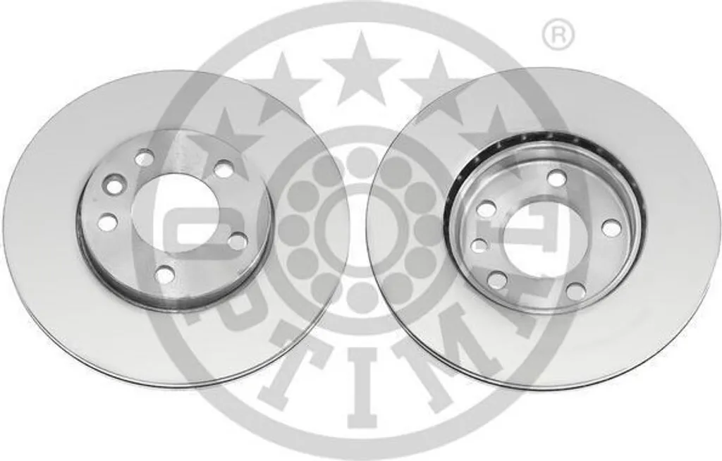 Paire de Disques de Frein Avant Ventilés 55,2mm pour VW Touareg 7L6 7L7
