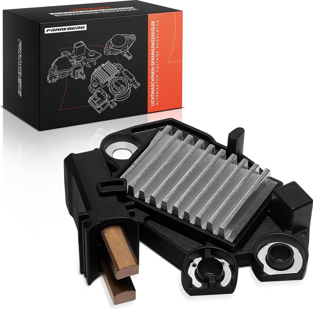 Frankberg 1x Lichtmaschinenregler für Audi A6 4F2 BMW 5er Mercedes-Benz C-Klasse W203 CL203 S203 VW Touareg 2001-2015