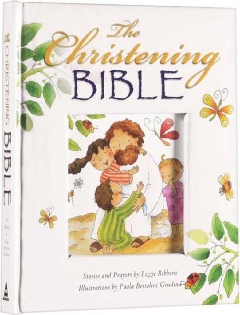 The Christening Bible (White)