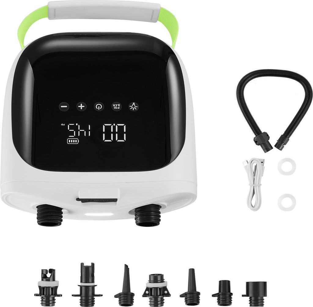 SucceBuy elektrická SUP pumpa s baterií, dobíjecí, 20 PSI Obrázek produktu 