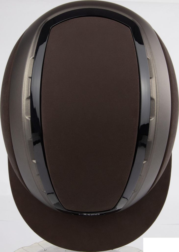 CASCO Elite Valiant Braun Reithelm, Farbe:braun wildleder, Größe:58-62-cm