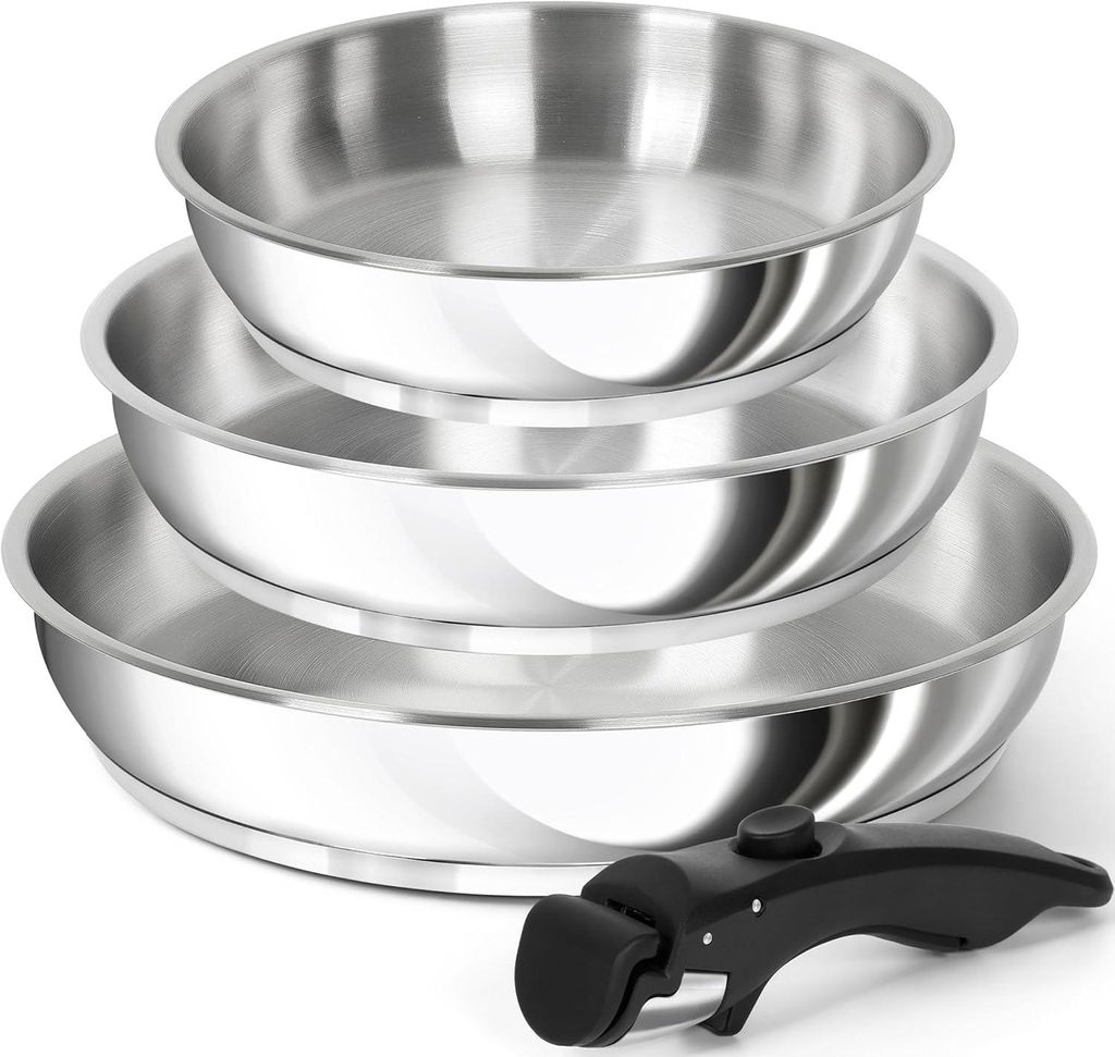 MICHELANGELO pan-set, roestvrij staal Productafbeelding 
