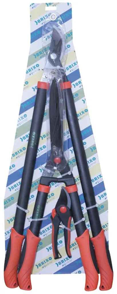 Kit d'élagage Brixo Steel Professional 3 pièces pour jardinier exigeant