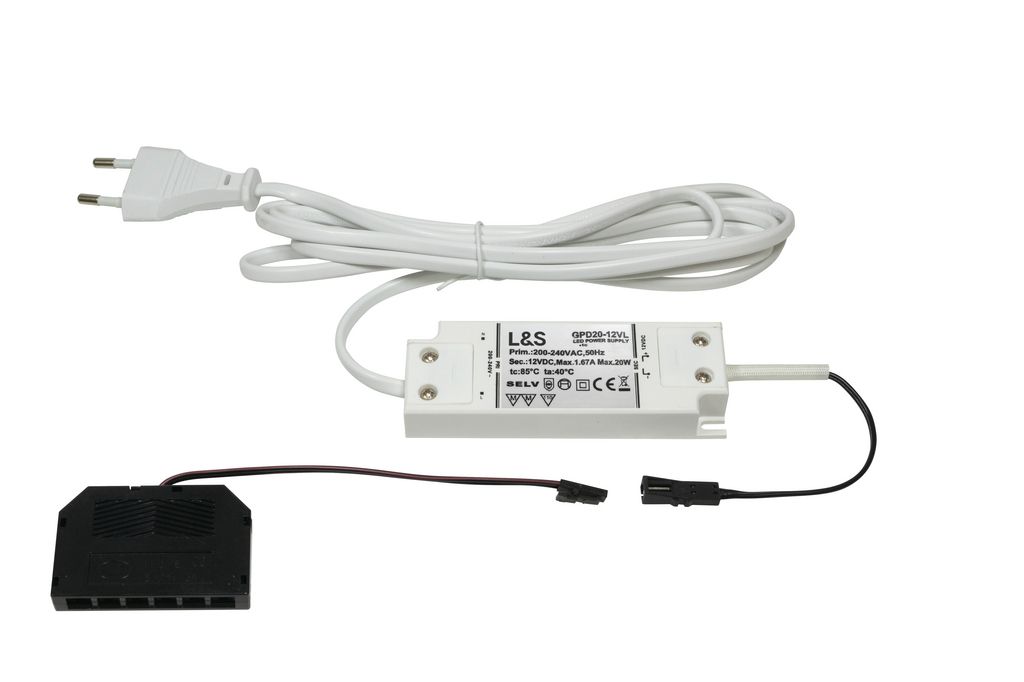 Naber Convertitore LED 20, grigio 7062309 Immagine del prodotto 