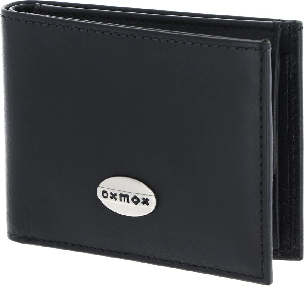 Protégez vos cartes avec le porte-monnaie RFID oxmox cuir noir mat