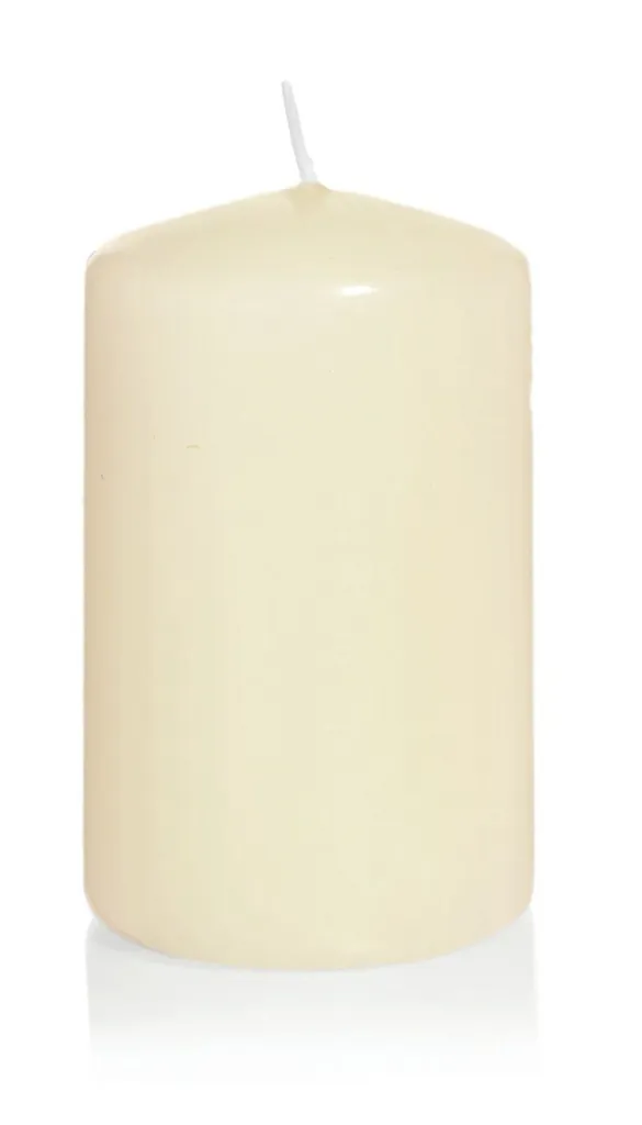 Bougie pilier sans fumée ivoire 120 x 60 mm Wiedemann anti-coulures