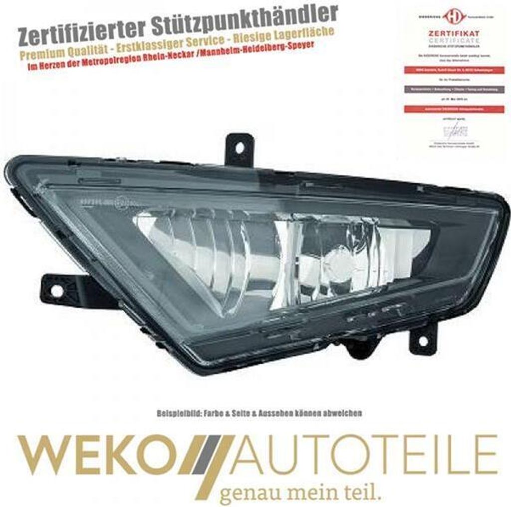 Nebelscheinwerfer links DIEDERICHS 7427089 für SEAT