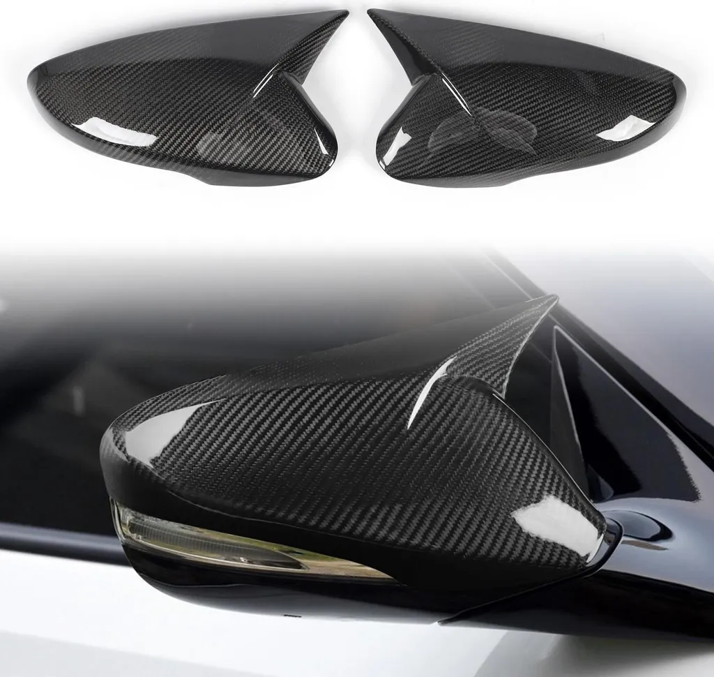 Accessoire Tuning Carbone Veloster : Set de 2 Protections pour Rétroviseurs