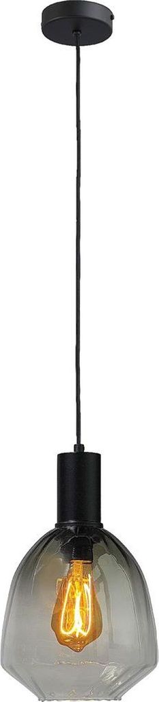 masterlight Pendelleuchte Porto 1-flammig Glas Grün-Transparent Ø20cm