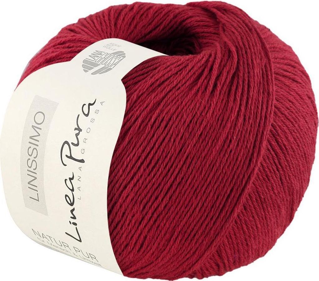 Lana Grossa - Linissimo 0016 rot Produktbild 