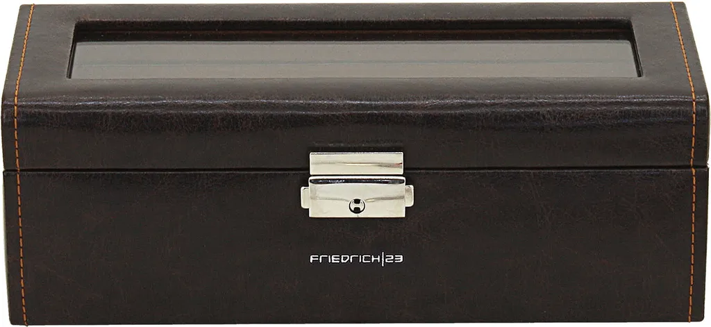 Rangement de voyage pour 4 montres Friedrich23 Bond, idéal déplacements