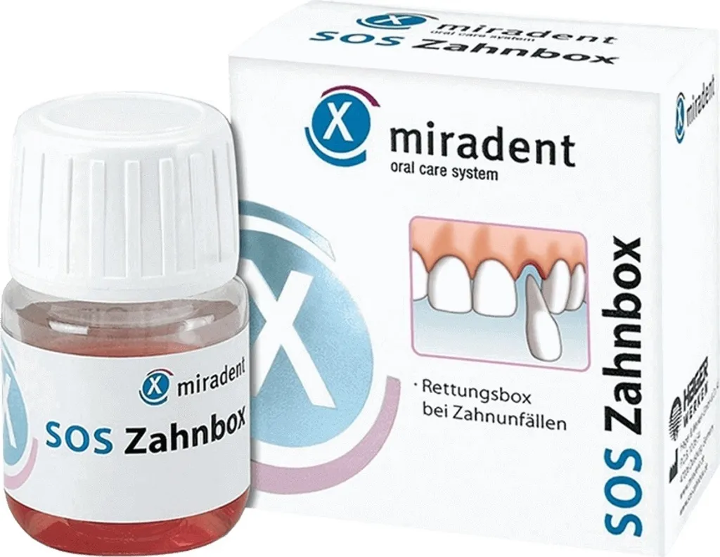 Scatola Salvataggio Denti Miradent SOS - Soluzione Professionale 1pz