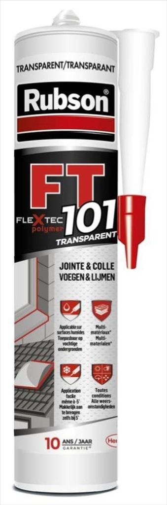 RUBSON Ft101 sigillante multiuso 280 ml trasparente Immagine del prodotto 